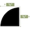 Ekena Millwork WM108 - 1/2"H x 1/2"P x 96"L Quarter Round Moulding, PVC WM108X96SWPV - alternate 2